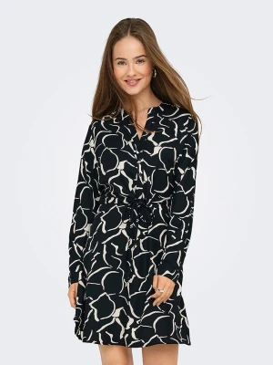 ONLY Sukienka w kolorze czarno-białym rozmiar: M