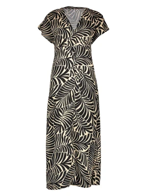 ONLY Sukienka w kolorze kremowo-czarnym rozmiar: XS