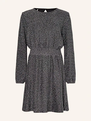 Only Sukienka Z Błyszczącą Przędzą schwarz