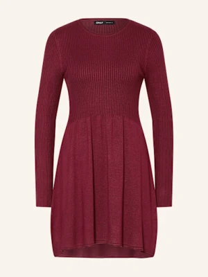 Only Sukienka Z Dzianiny rot