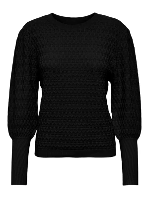 ONLY Sweter "Faye" w kolorze czarnym rozmiar: XL
