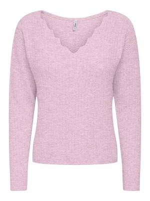 ONLY Sweter "Gabriel" w kolorze jasnoróżowym rozmiar: XS