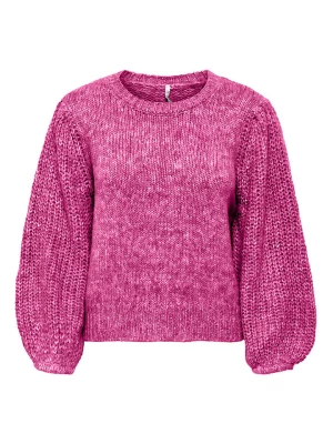 ONLY Sweter "Henni" w kolorze różowym rozmiar: XL