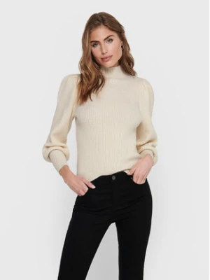 ONLY Sweter Katia 15232494 Beżowy Regular Fit