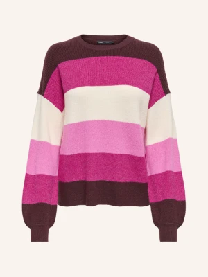 Only Sweter lila purpurowy
