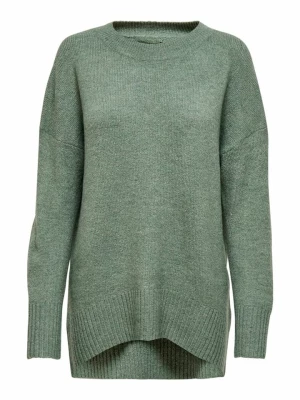 ONLY Sweter "Nanjing" w kolorze zielonym rozmiar: XL