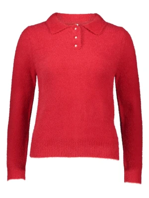 ONLY Sweter "Petra" w kolorze czerwonym rozmiar: S