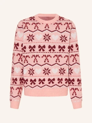 Only Sweter rosa różowy