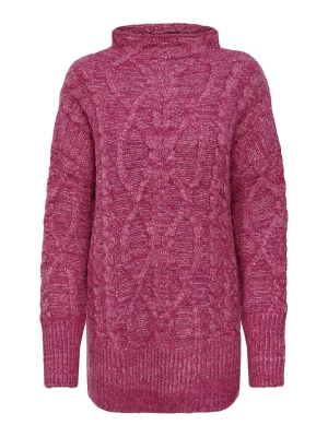 ONLY Sweter "Sage" w kolorze różowym rozmiar: S