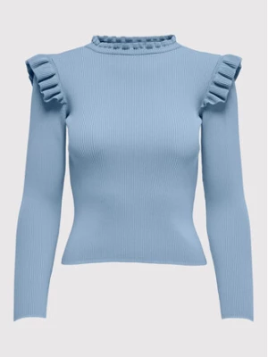 ONLY Sweter Sia 15262455 Niebieski Slim Fit
