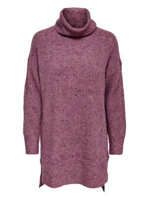 ONLY Sweter "Veneda" w kolorze fioletowym rozmiar: XS
