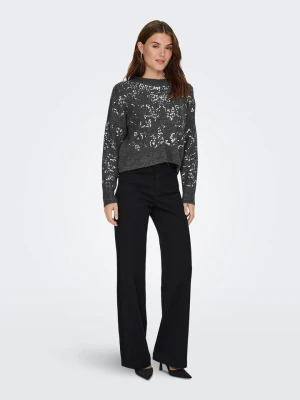 ONLY Sweter w kolorze antracytowym rozmiar: L