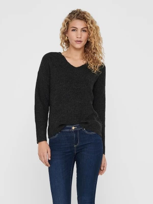 ONLY Sweter w kolorze antracytowym rozmiar: S