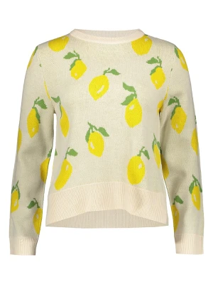 ONLY Sweter w kolorze beżowo-żółtym rozmiar: S