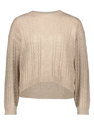 ONLY Sweter w kolorze beżowym rozmiar: S