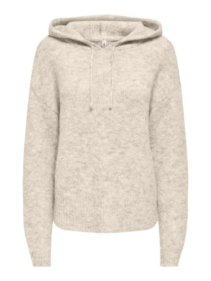 ONLY Sweter w kolorze beżowym rozmiar: M