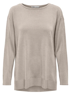 ONLY Sweter w kolorze beżowym rozmiar: XS
