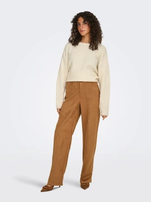 ONLY Sweter w kolorze beżowym rozmiar: S