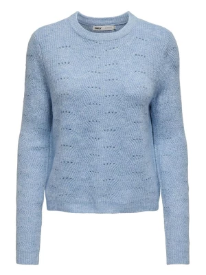 ONLY Sweter w kolorze błękitnym rozmiar: M