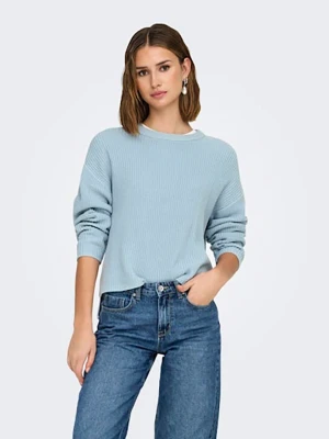 ONLY Sweter w kolorze błękitnym rozmiar: L