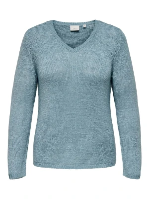 ONLY Sweter w kolorze błękitnym rozmiar: M-46/48