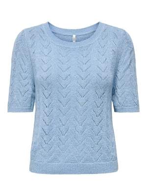 ONLY Sweter w kolorze błękitnym rozmiar: L