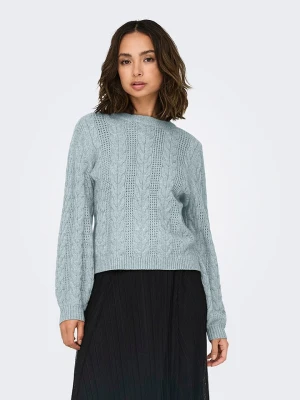 ONLY Sweter w kolorze błękitnym rozmiar: S