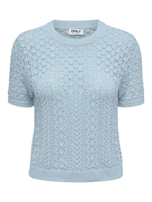 ONLY Sweter w kolorze błękitnym rozmiar: M