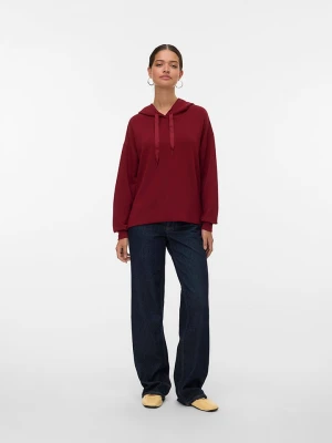 ONLY Sweter w kolorze bordowym rozmiar: S