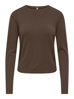 ONLY Sweter w kolorze brązowym rozmiar: M