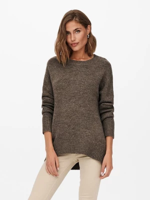 ONLY Sweter w kolorze brązowym rozmiar: XS
