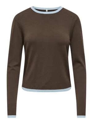 ONLY Sweter w kolorze brązowym rozmiar: XS
