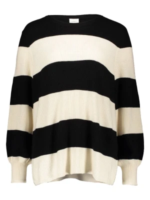 ONLY Sweter w kolorze czarno-kremowym rozmiar: L-50/52