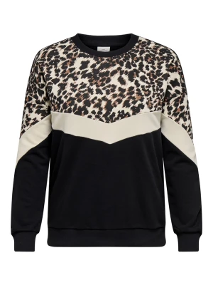 ONLY Sweter w kolorze czarno-kremowym rozmiar: M-46/48