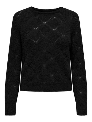 ONLY Sweter w kolorze czarnym rozmiar: L