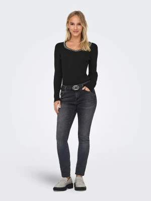 ONLY Sweter w kolorze czarnym rozmiar: M