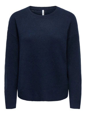 ONLY Sweter w kolorze granatowym rozmiar: S