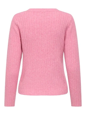 ONLY Sweter w kolorze jasnoróżowym rozmiar: L