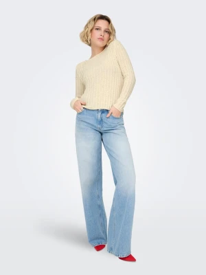 ONLY Sweter w kolorze jasnożółtym rozmiar: S