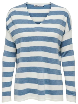 ONLY Sweter w kolorze kremowo-zielonym rozmiar: M