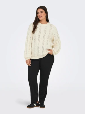 ONLY Sweter w kolorze kremowym rozmiar: S-42/44