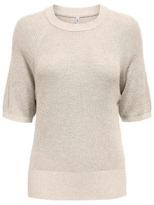 ONLY Sweter w kolorze kremowym rozmiar: XS