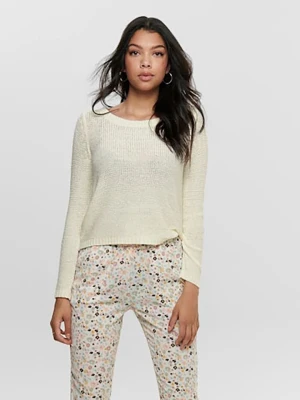 ONLY Sweter w kolorze kremowym rozmiar: XXL