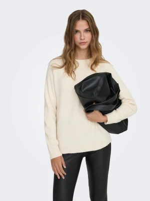 ONLY Sweter w kolorze kremowym rozmiar: XS