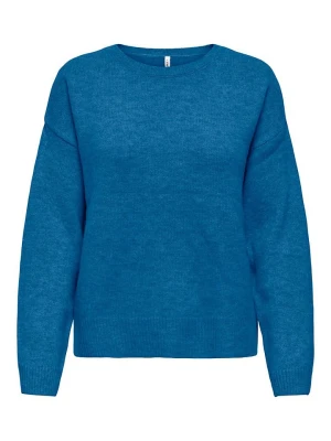 ONLY Sweter w kolorze niebieskim rozmiar: L