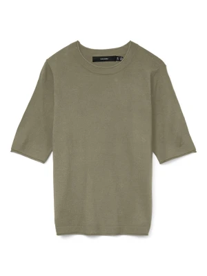 ONLY Sweter w kolorze oliwkowym rozmiar: L