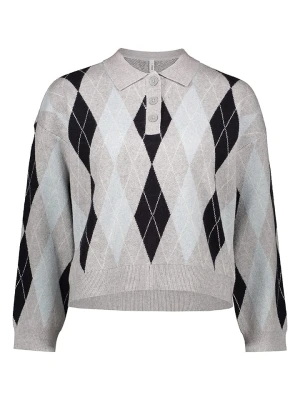 ONLY Sweter w kolorze szaro-czarnym rozmiar: XL