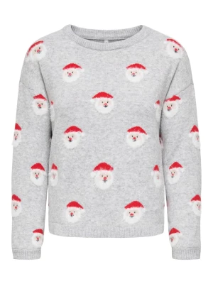 ONLY Sweter w kolorze szarym rozmiar: L