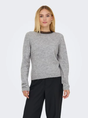 ONLY Sweter w kolorze szarym rozmiar: M