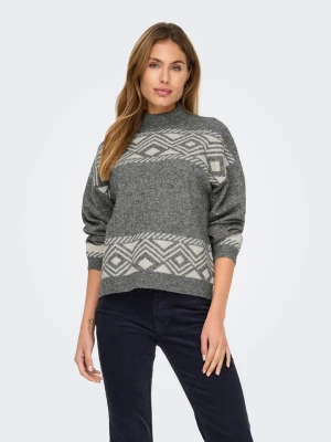 ONLY Sweter w kolorze szarym rozmiar: S